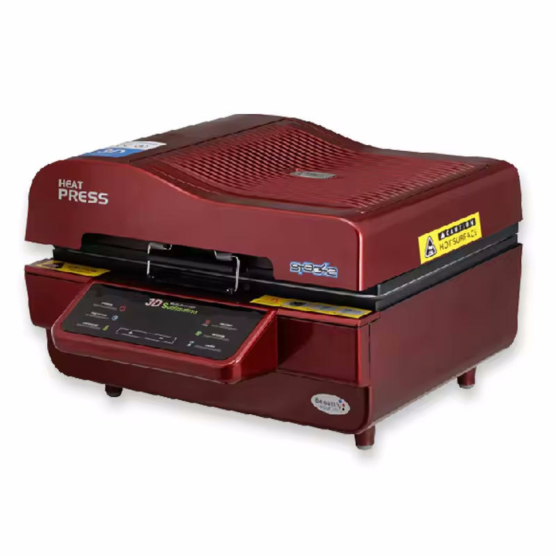 3D Sublimation Varmepresse - Krus - Mobilcover
