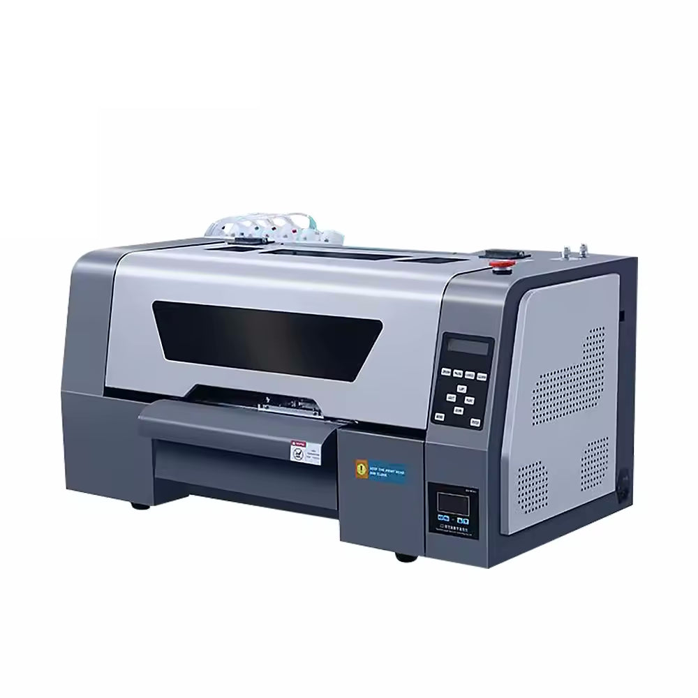 Dual XP600 33cm A3+ DTF Printer Direct Transfer Film Printer med rystepulvermaskine