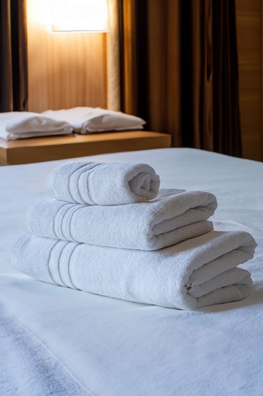 Hochwertige Hotelhandtücher von Olima