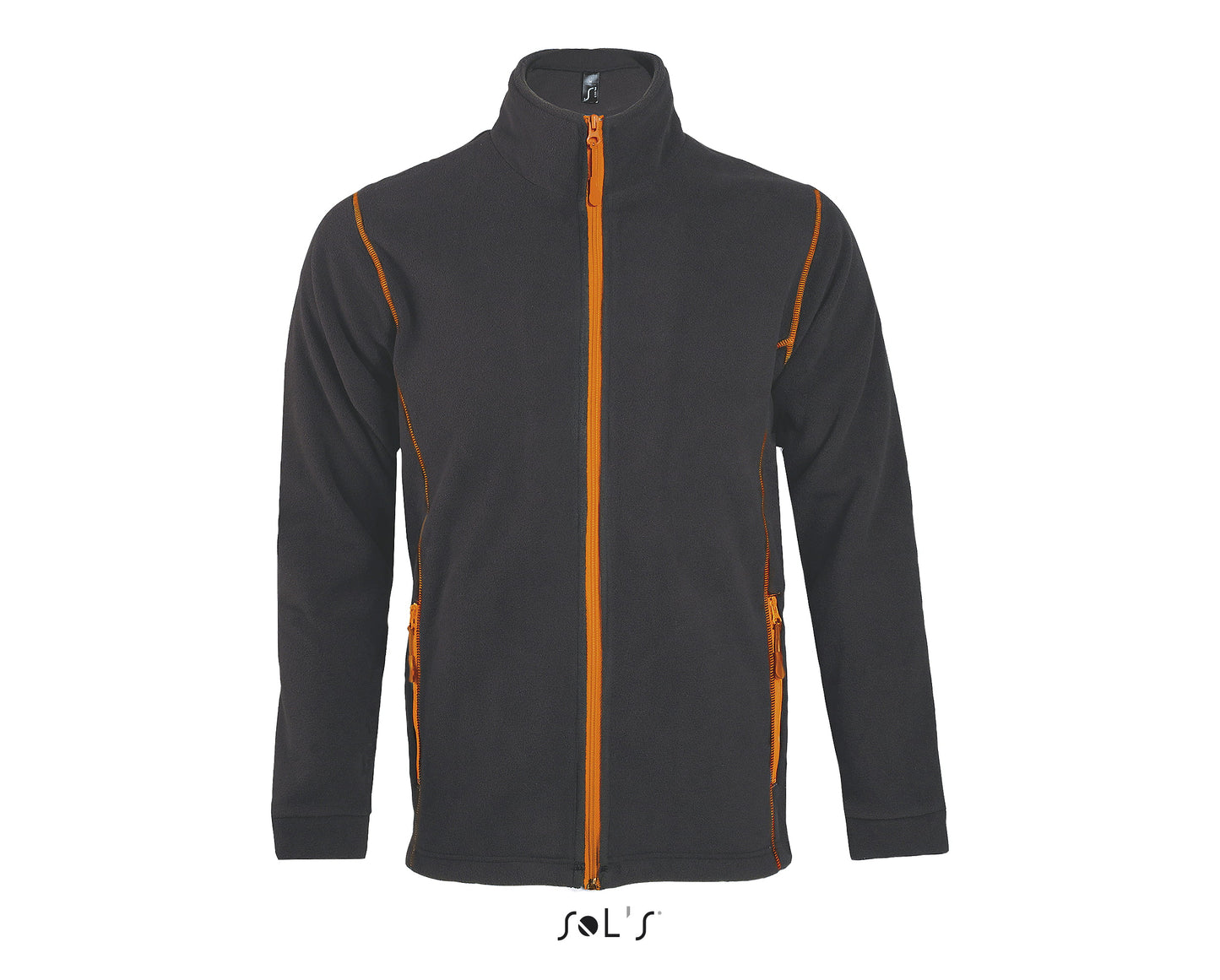 SOLS NOVA MEN 00586 CHARCOAL GREY ORANGE A