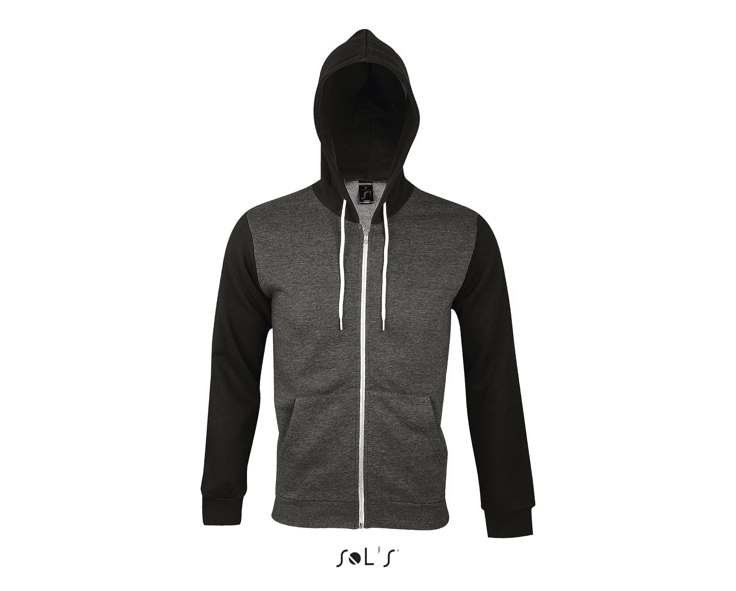 SOLS SILVER 47700 CHARCOAL MELANGE BLACK A