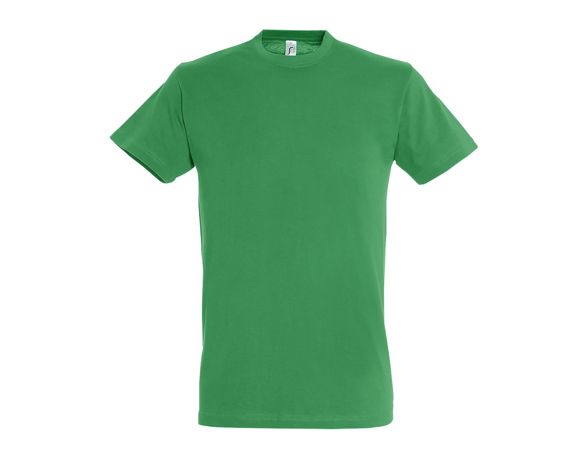Grøn T-shirt med logo tryk (DTF print)
