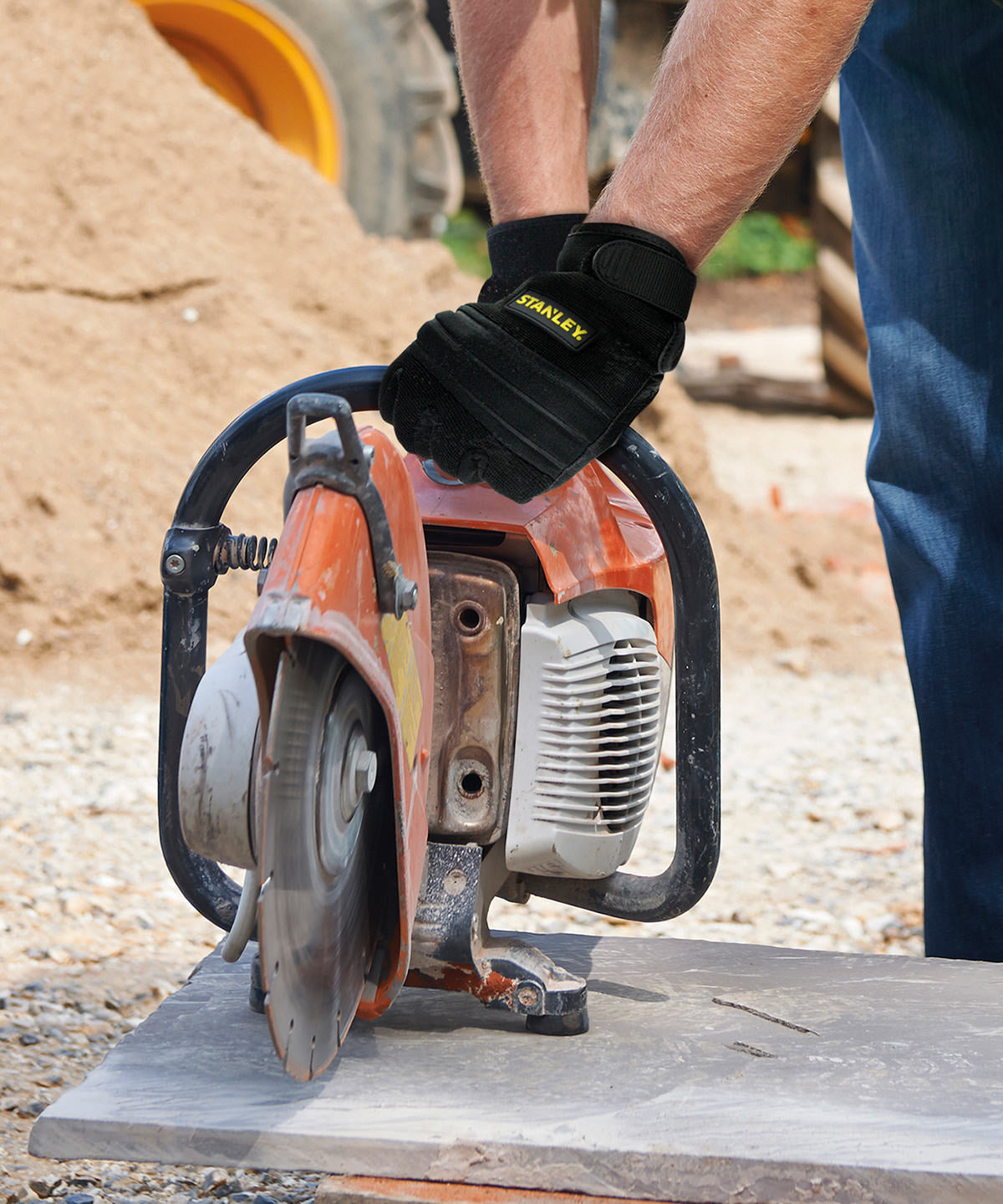 Stanley anti-vibration gloves