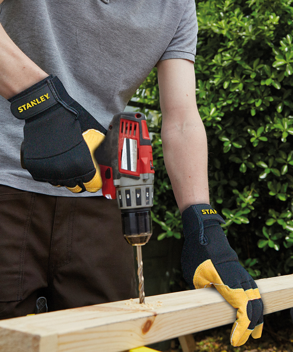 Stanley performance læder hybridhandsker
