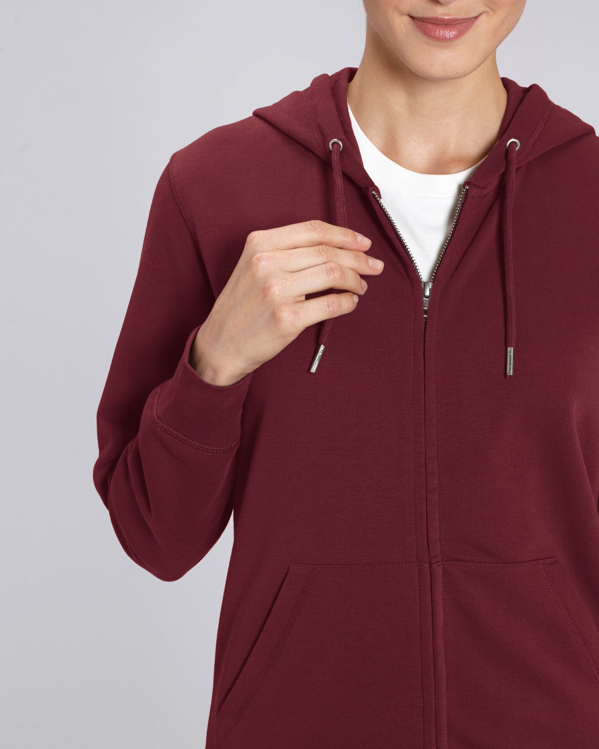 Connector Burgundy Studio Front Detail 5 scaled