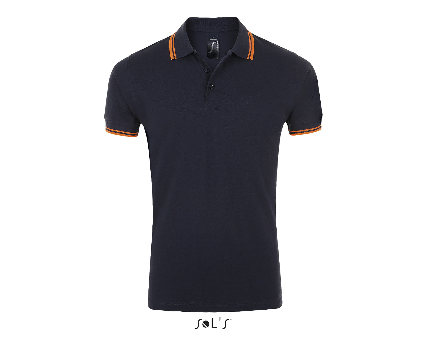 SOLS PASADENA MEN 00577 FRENCH NAVY   NEON ORANGE A