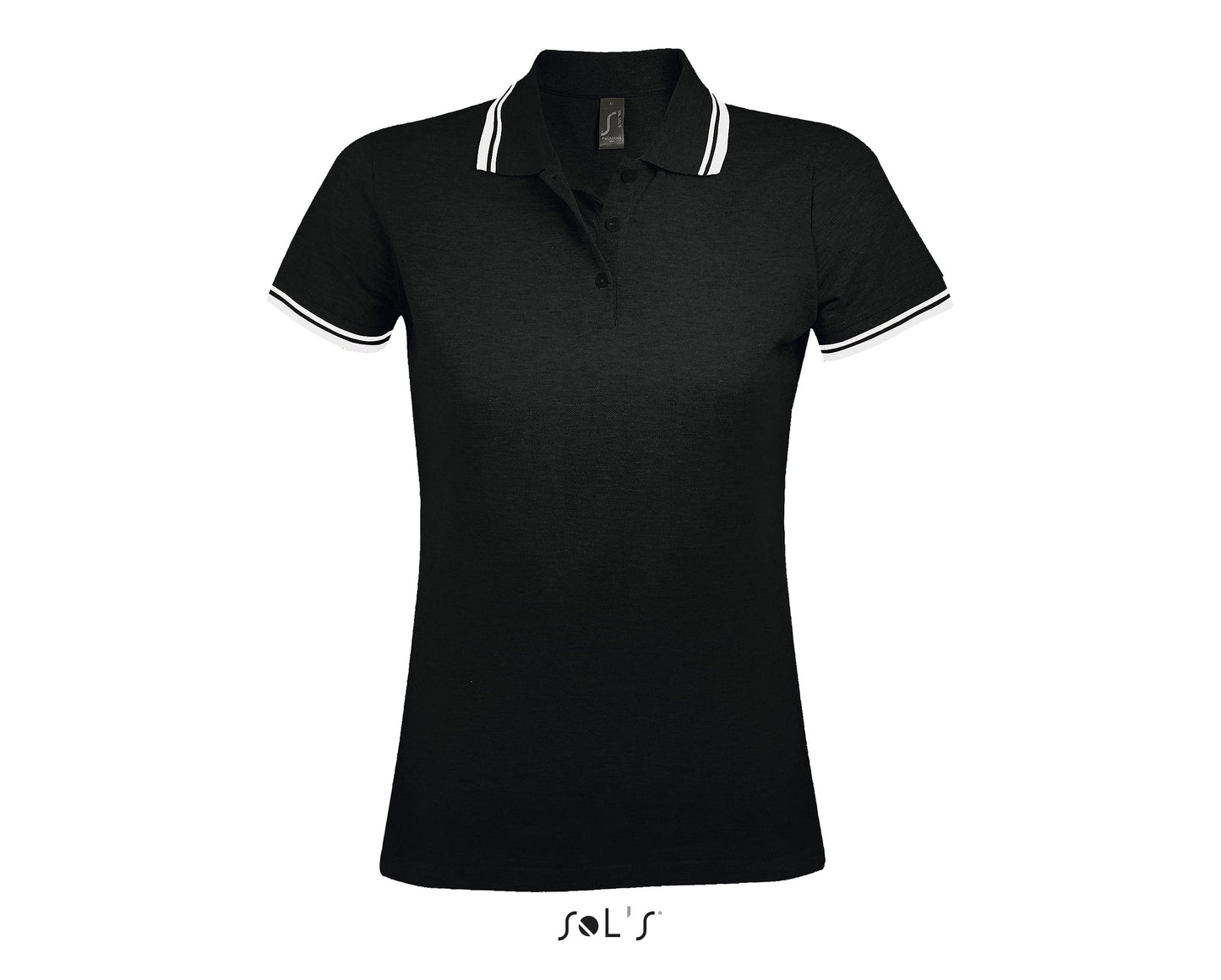 SOLS PASADENA WOMEN 00578 BLACK   WHITE A