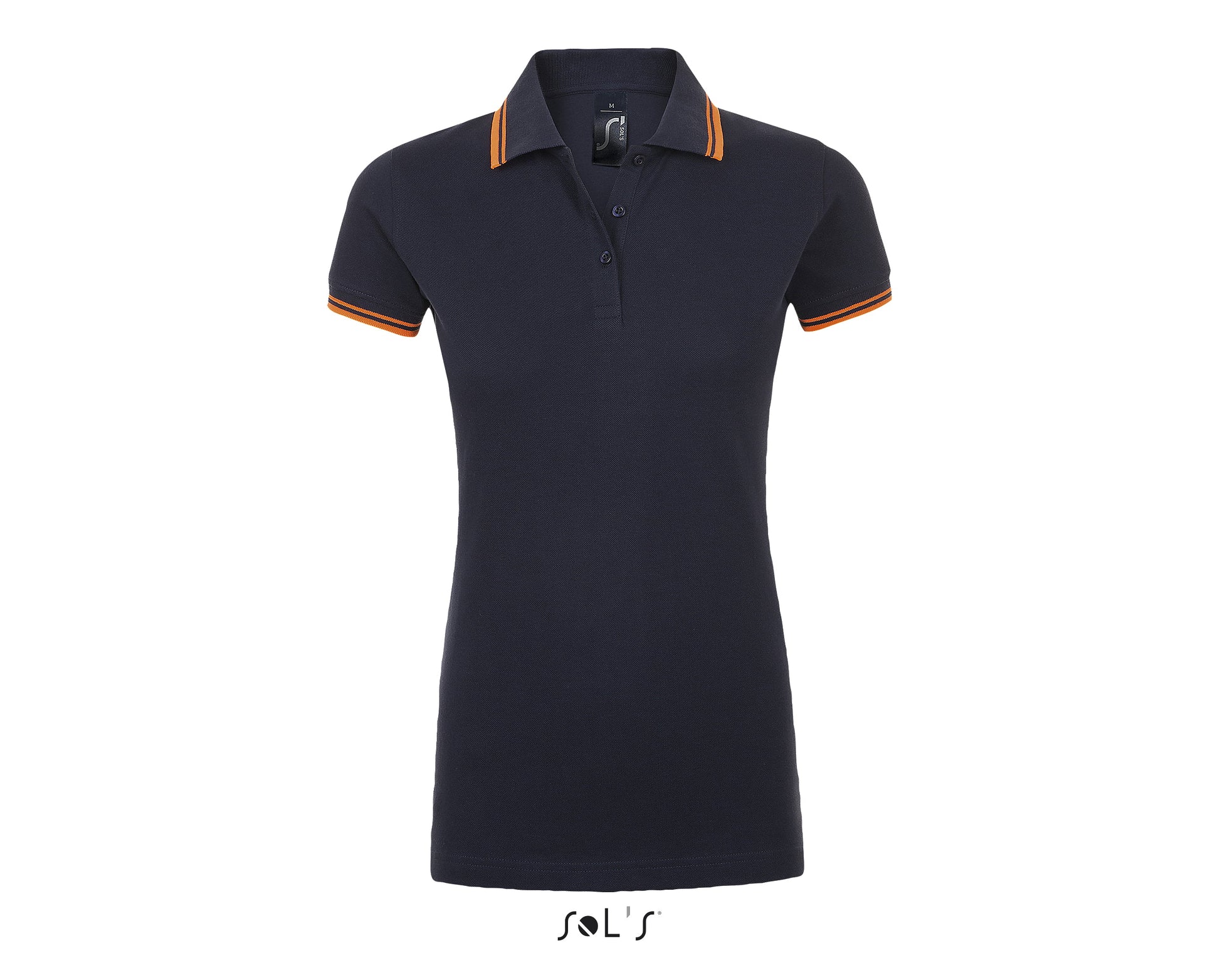 SOLS PASADENA WOMEN 00578 FRENCH NAVY   NEON ORANGE A