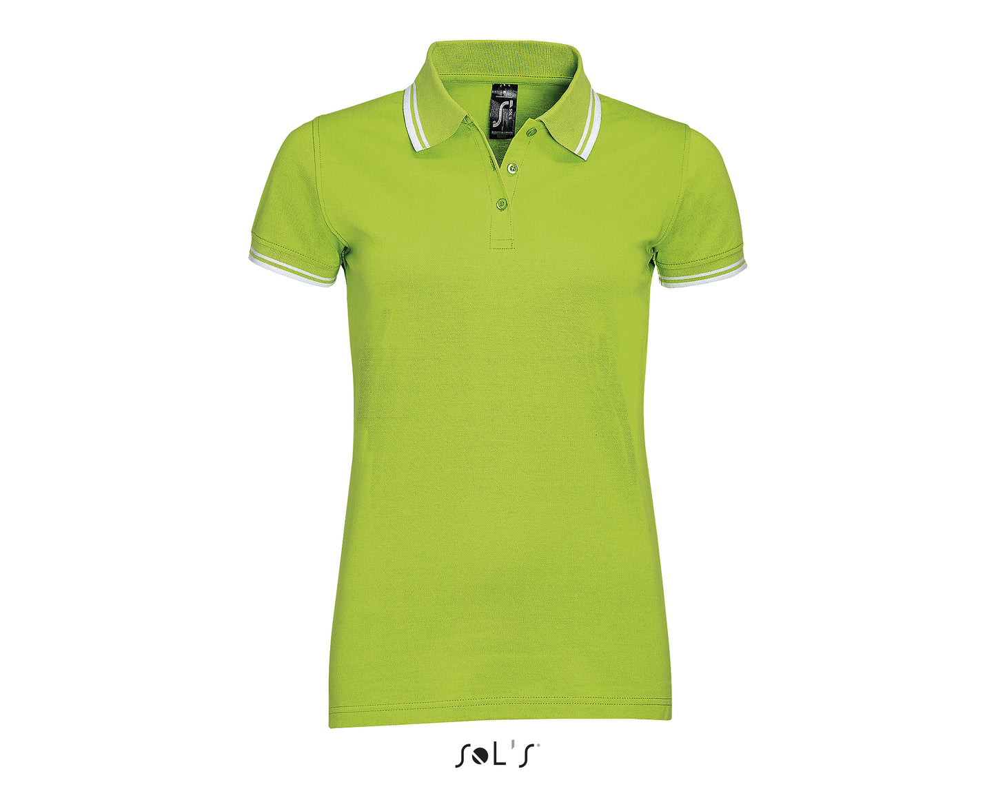 SOLS PASADENA WOMEN 00578 LIME   WHITE A