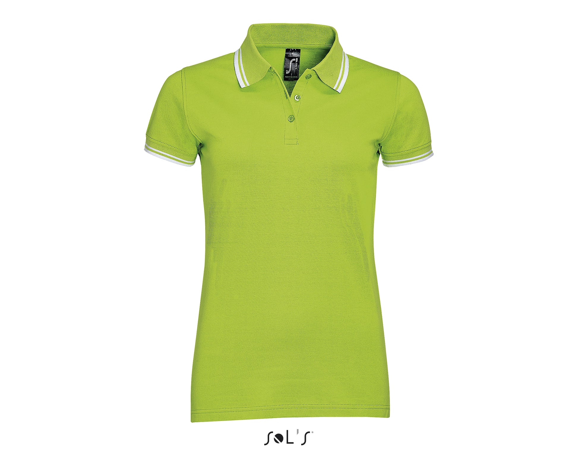 SOLS PASADENA WOMEN 00578 LIME   WHITE A