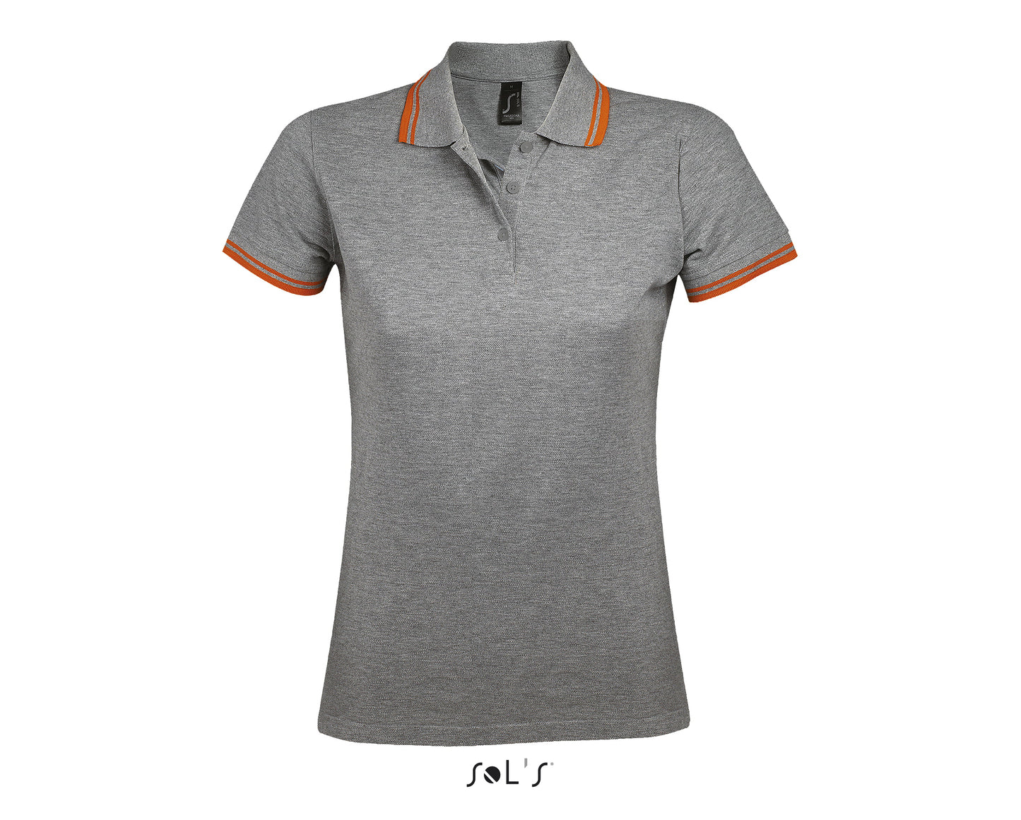 SOLS PASADENA WOMEN 00578 MELANGE GREY   ORANGE A