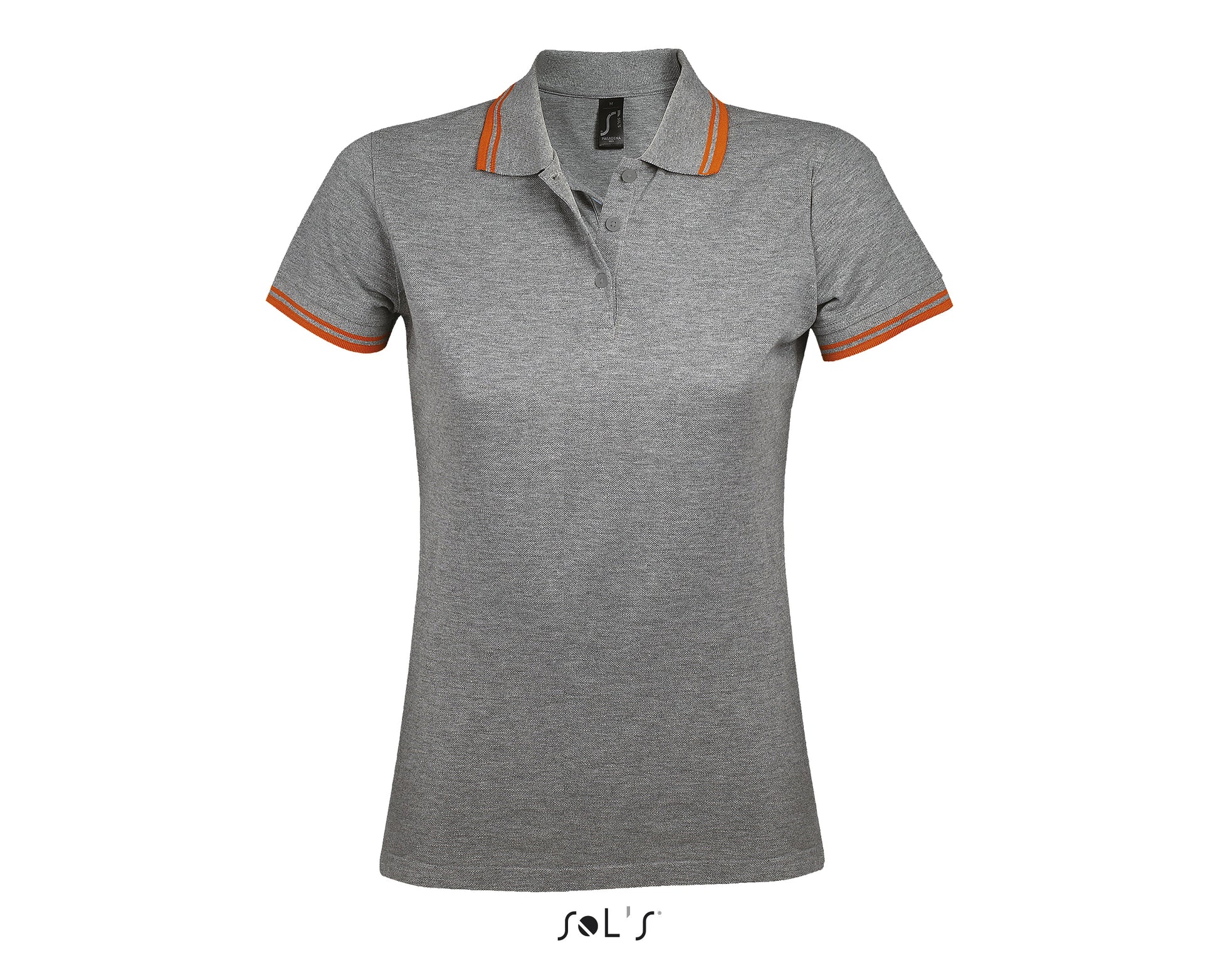 SOLS PASADENA WOMEN 00578 MELANGE GREY   ORANGE A
